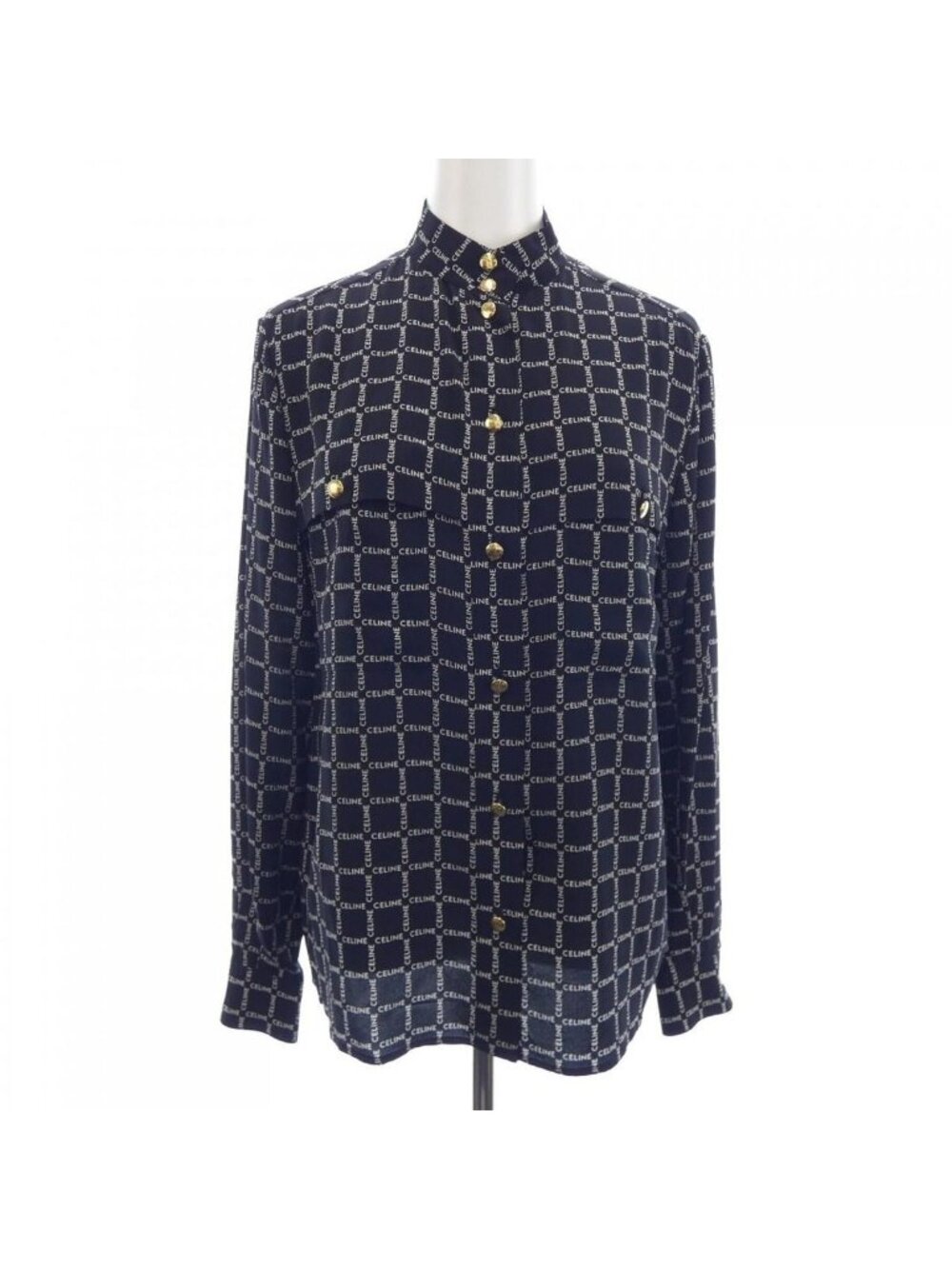 Celine Triomphe Shirt Black